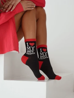 ponožky model 21878237 I Love My Boyfriend 3741 - Milena