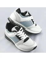 Biele dámske športové topánky (P-67)