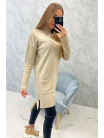 model 18745568 svetr béžový - K-Fashion
