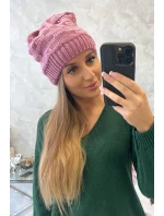 Dámská čepice  tmavě růžová model 18752355 - K-Fashion