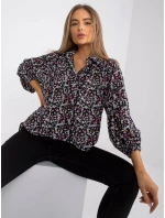 Blúzka CHA BZ 3303 1.34 čierna a ružová