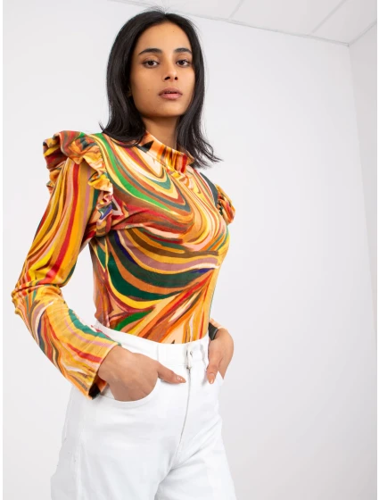 Blúzka DHJ BZ 6533C.90 tmavo žltá Blúzka DHJ BZ 6533C.90 tmavo žltá