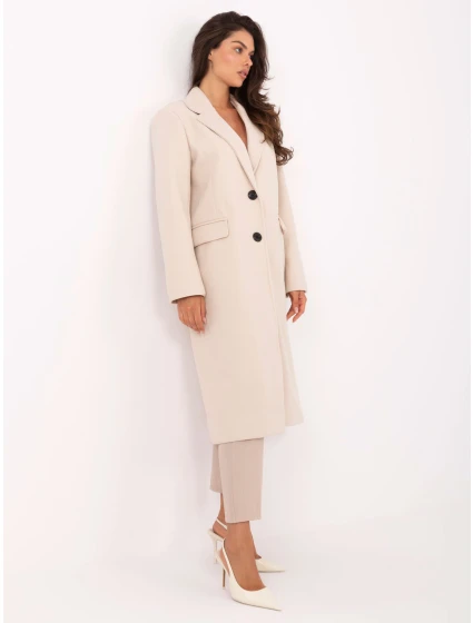 Płaszcz IT PL model 21302419 jasny beżowy - FPrice