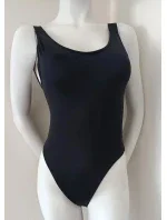 Dámske jednodielne plavky KW0KW01599 BEH black - Calvin Klein