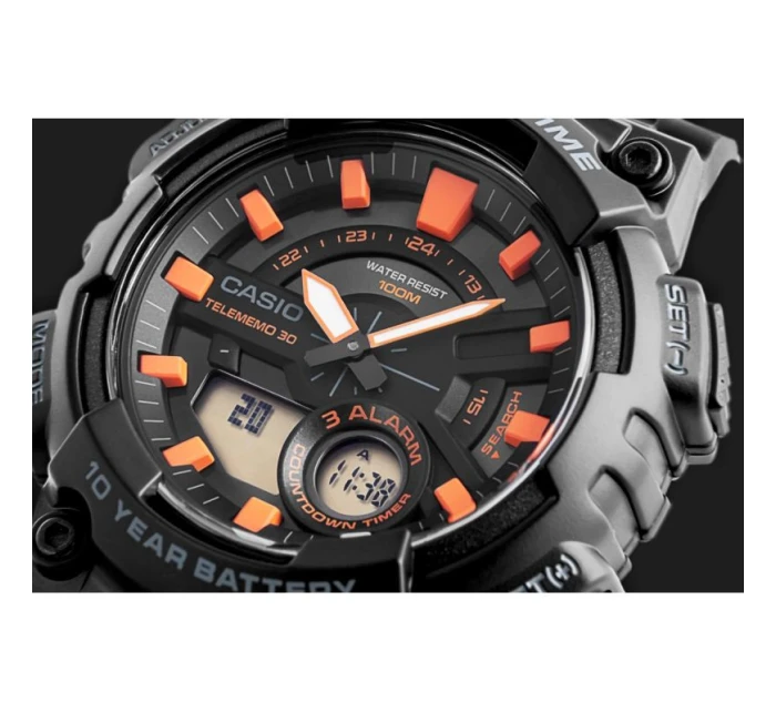 Pánske hodinky CASIO Gerton AEQ-110W-1A2VDF + BOX Pánske hodinky CASIO Gerton AEQ-110W-1A2VDF + BOX