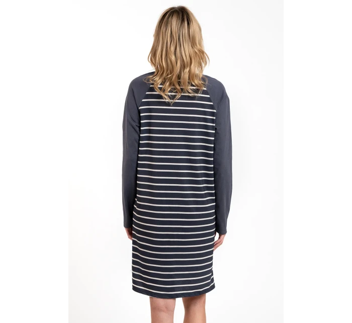 Talianska móda Oda long farba:print/graphite