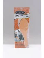 Corbby LEDER LATEX Dwuwarstwowe Skórzane Wkładki Z Węglem Aktywnym