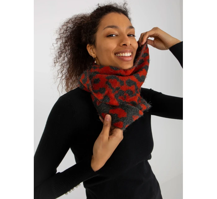 Tunelový šál AT KM ENEC B63 tmavo šedá