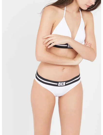 Spodní díl plavek model 8397731 bílá - Calvin Klein Spodní díl plavek model 8397731 bílá - Calvin Klein