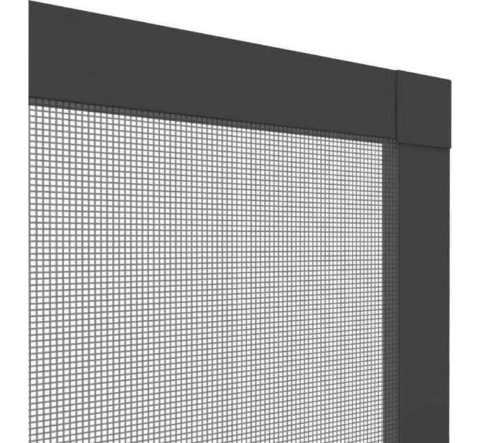 MOSKYTIÉRA DO OKNA ALU 100X120 ANTRACIT