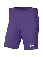Pánske šortky Nike Dry Park III NB K purple BV6855 507