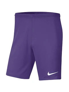 Pánske šortky Nike Dry Park III NB K purple BV6855 507