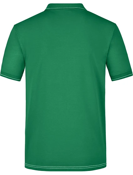 JN Pánské žerzejové elastické polo 02.0 green/white model 22487149 - Daiber JN Pánské žerzejové elastické polo 02.0 green/white model 22487149 - Daiber
