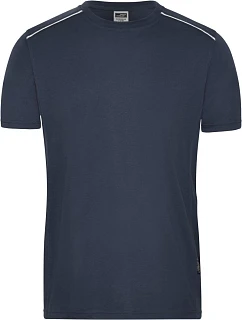 JN 890 Pánské pracovní tričko Solid model 22493405 navy - Daiber