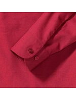 Russell Athletic 934F Popelínová blúzka s dlhým rukávom 11.934F classic red Russell Athletic 934F Popelínová blúzka s dlhým rukávom 11.934F classic red