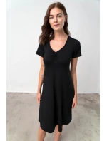 Vamp - Pohodlné dámske šaty - Syrah 18483 - Vamp Vamp - Pohodlné dámske šaty - Syrah 18483 - Vamp