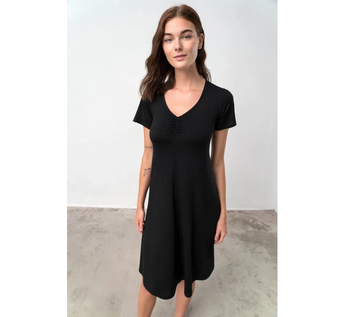 Vamp - Pohodlné dámske šaty - Syrah 18483 - Vamp Vamp - Pohodlné dámske šaty - Syrah 18483 - Vamp