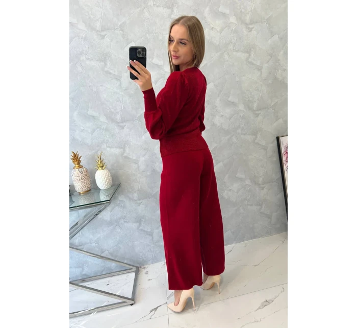 Sada svetrů červená