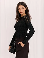 Sweter IR SW model 22400996 czarny - FPrice Sweter IR SW model 22400996 czarny - FPrice