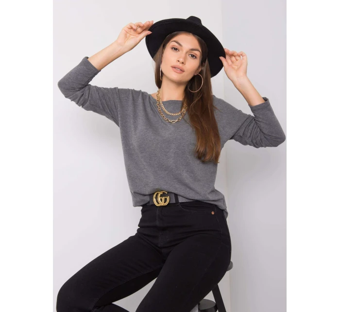 Halenka RV BZ model 14829714 tmavě šedá - FPrice Halenka RV BZ model 14829714 tmavě šedá - FPrice