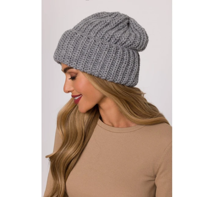 M895 Rebrovaná čiapka - sivá M895 Rebrovaná čiapka - sivá