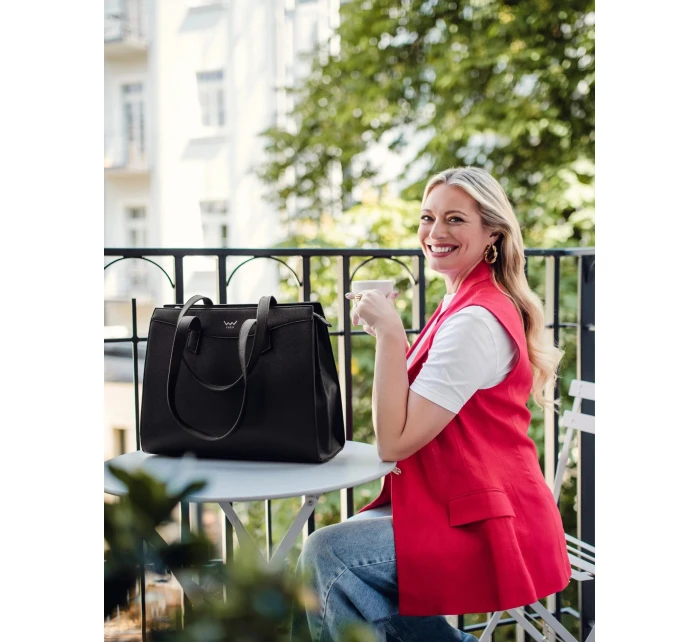 Dámska kabelka Vuch Savanah Black