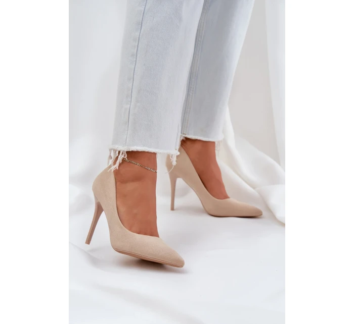 Lodičky s ihlovým podpätkom model 208485 Krok vo veľkom štýle