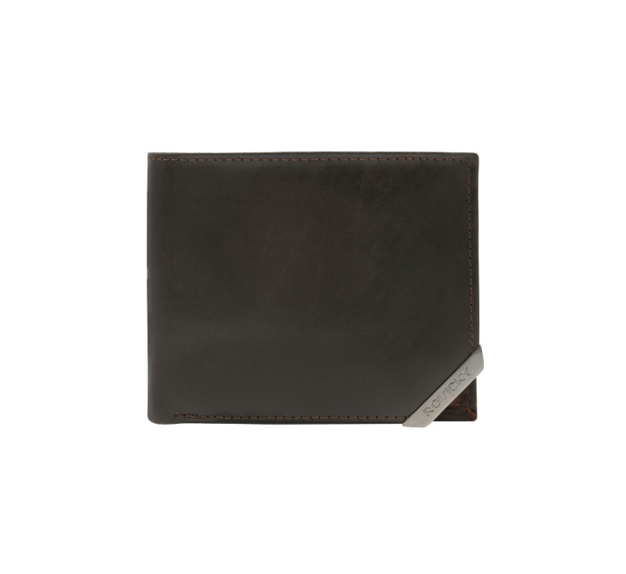 Peněženka  tmavě hnědá model 17688934 - FPrice