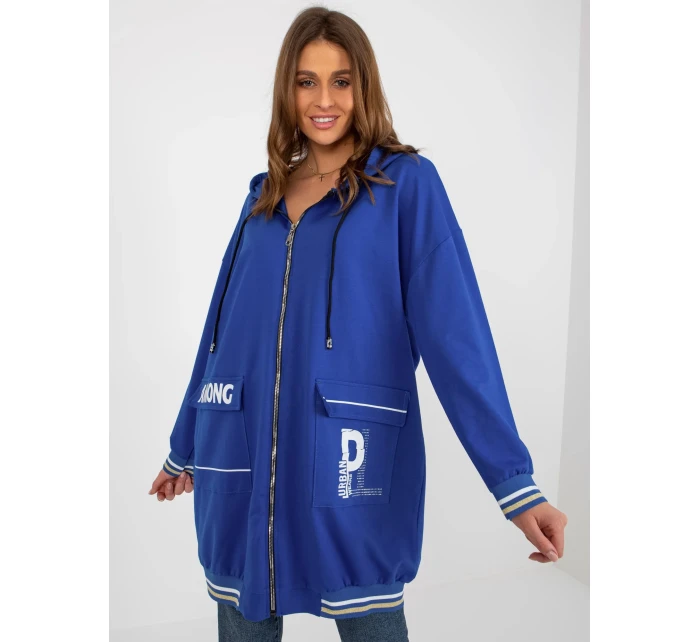 Dámska mikina RV BL 8149.91P tmavo modrá - FPrice Dámska mikina RV BL 8149.91P tmavo modrá - FPrice