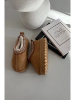 Detské snehové topánky s výšivkou Prina - ťava Detské snehové topánky s výšivkou Prina - ťava