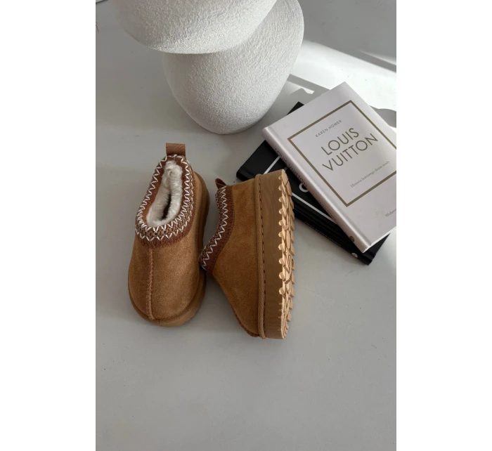 Detské snehové topánky s výšivkou Prina - ťava Detské snehové topánky s výšivkou Prina - ťava