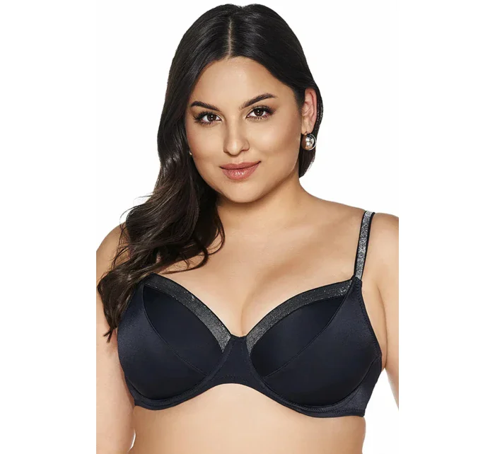 Vrchný diel plaviek SK-225 Maxi Black - Ava