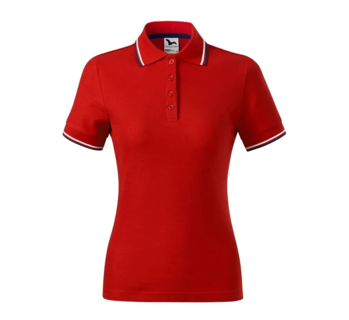 Dámske polo tričko Focus W MLI-23307 Červená - Malfini