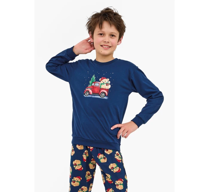 Cornette Young Boy 966/172 Teddy 2 l/r Vianočné 134-164 pyžamo Cornette Young Boy 966/172 Teddy 2 l/r Vianočné 134-164 pyžamo