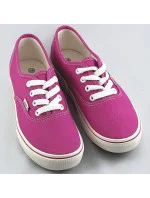 Dámské šněrovací tenisky ve fuchsijové barvě model 17134078 - ANDY-Z Dámské šněrovací tenisky ve fuchsijové barvě model 17134078 - ANDY-Z