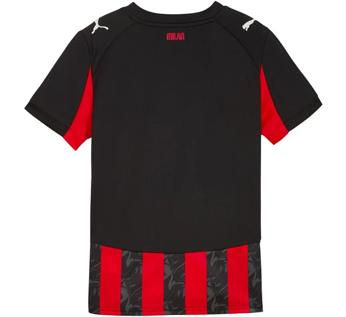 Detský replika Puma AC Milan domáci dres čierno-červený 779965 01