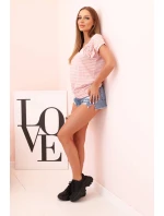 Dámsky bavlnený top na ramienka s výstrihom do V biely Dámsky bavlnený top na ramienka s výstrihom do V biely