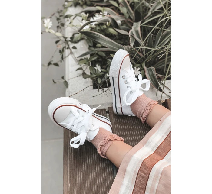 Dětská Tenisky Bílé Filemon Dětská Tenisky Bílé Filemon