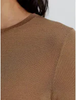 Dámský top model 19060374 HMS béžový - Calvin Klein Dámský top model 19060374 HMS béžový - Calvin Klein