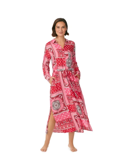 Dámska nočná košeľa YI30015 681 ružová - DKNY Dámska nočná košeľa YI30015 681 ružová - DKNY