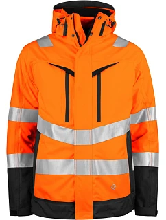 ProJob 6445 Jacket 3-1 – bezpečnostná bunda 3 v 1 64.6445, vysoká viditeľnosť, oranžová/čierna