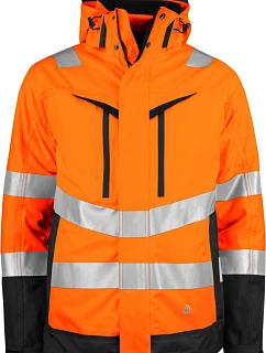 ProJob 6445 Jacket 3-1 – bezpečnostná bunda 3 v 1 64.6445, vysoká viditeľnosť, oranžová/čierna