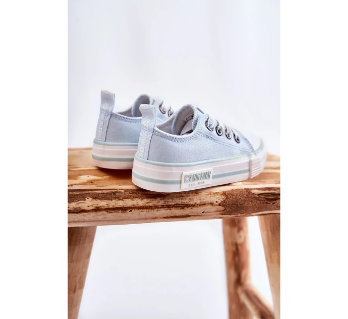 Dětské látkové tenisky BIG STAR model 21594703 Modrá - Big Star Shoes