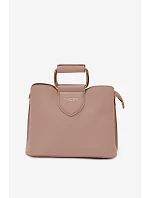 Malá kabelka z eko kůže tmavě béžová model 22111488 - Flora&Co