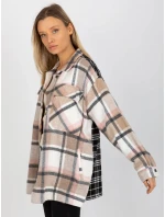 Košeľa DN KS 3841.02 čierna a béžová Košeľa DN KS 3841.02 čierna a béžová