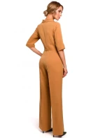 M463 Kombinéza so stojačikom - zelená