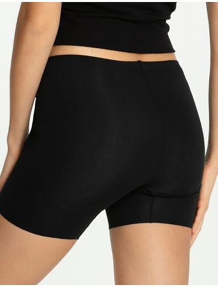 Dámské kalhotky Cotton Mood Shorts černé - Julimex Dámské kalhotky Cotton Mood Shorts černé - Julimex