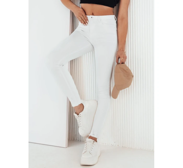 Dámské džínové kalhoty white Dstreet model 21974430 - FashionStreet Dámské džínové kalhoty white Dstreet model 21974430 - FashionStreet