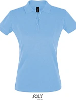 SOL'S Perfect Women Dámske polo tričko z piké 25.1135 nebovo modré