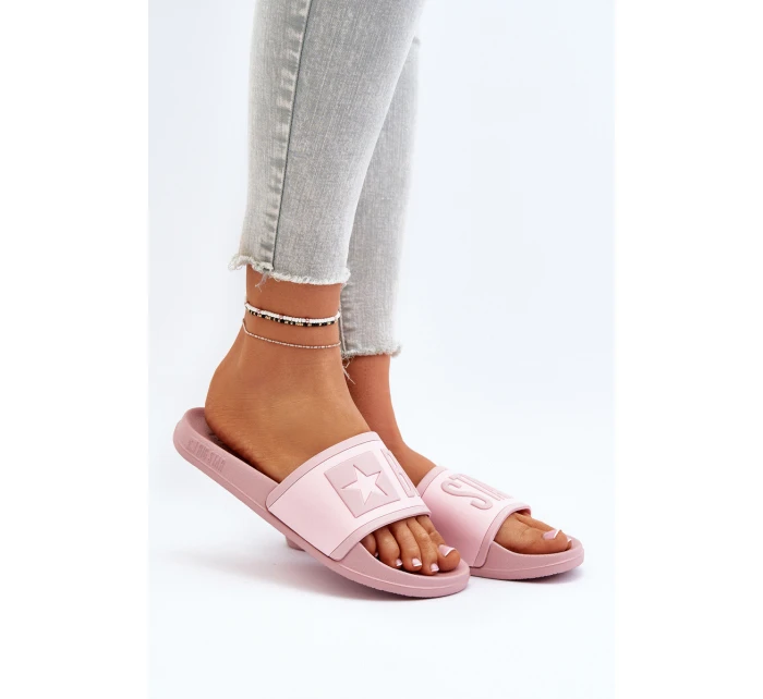 Dámské Žabky Big Star model 21651547 Růžové - Big Star Shoes